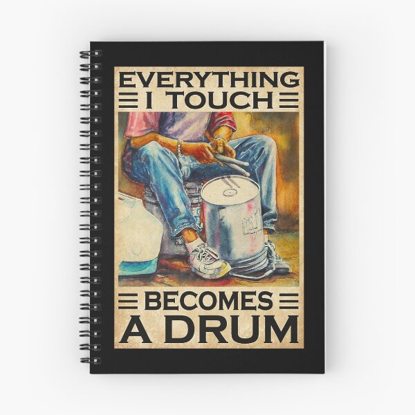 Item preview, Drummer Everything I Touch Becomes A Drum   designed and sold by ADAMANDREWSAU.