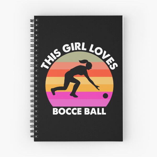 Item preview, This Girl Loves Bocce Ball designed and sold by netdota.