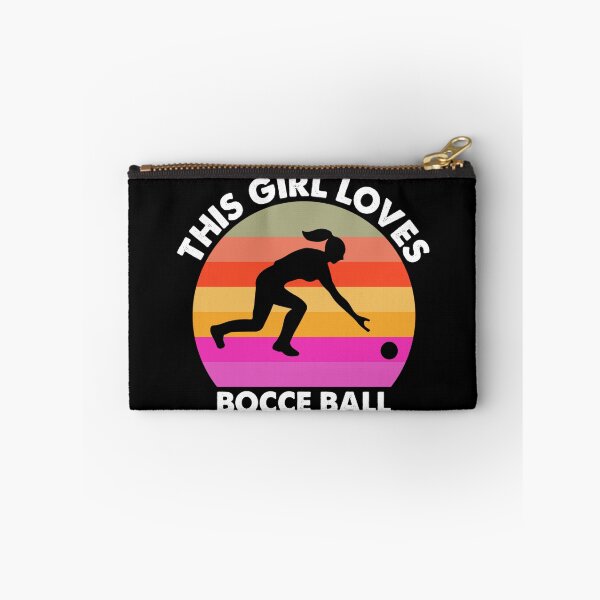 Item preview, This Girl Loves Bocce Ball designed and sold by netdota.