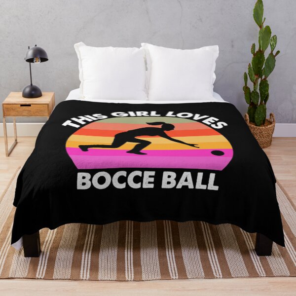Item preview, This Girl Loves Bocce Ball designed and sold by netdota.