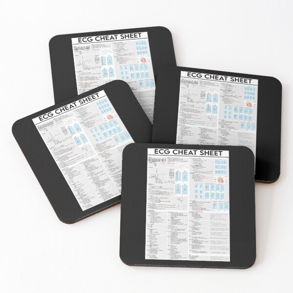 Item preview, ECG Cheat Sheet Cardiologist  designed and sold by ALISONABBOTTAU.