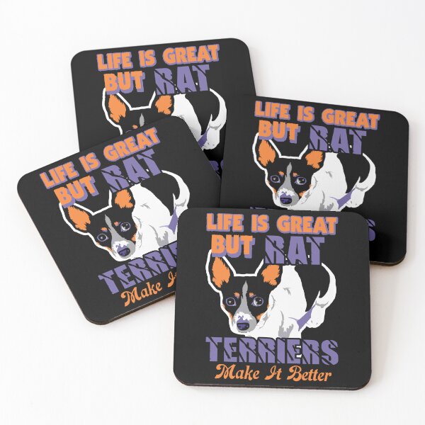 Item preview, Rat Terriers Make Life Better designed and sold by UnknownArtistt.