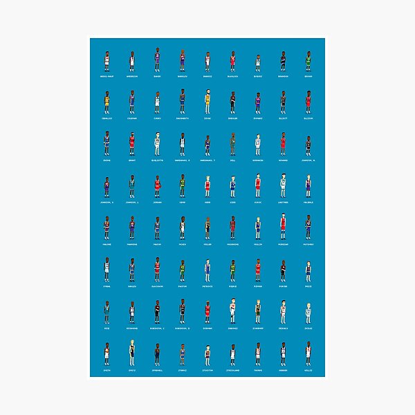 Basketball of the 90s Photographic Print