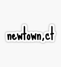 newtown, ct Sticker