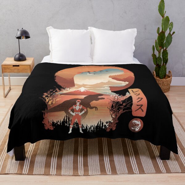 Aperçu de l'œuvre T-shirt Ranger Ukiyo rouge créée et vendue par ChaimJohnson.