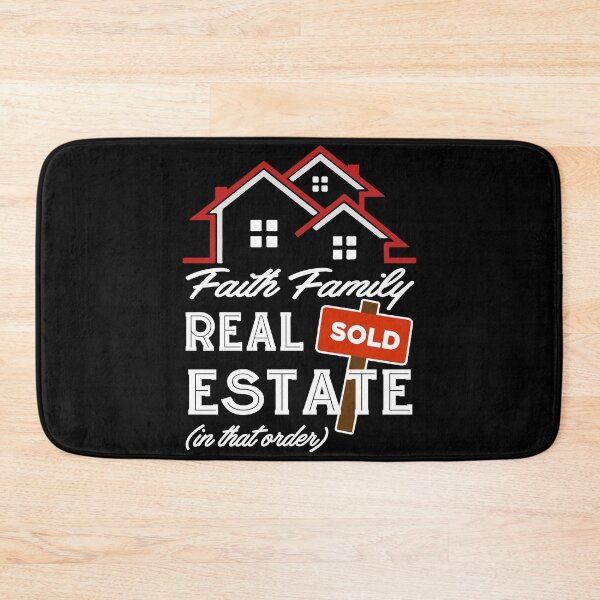 Item preview, Real Estate Agent - Faith, Family, Real Estate designed and sold by UnknownArtistt.