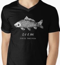 Nutze den Tag T-Shirt mit V-Ausschnitt