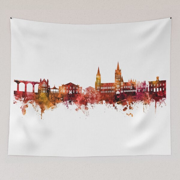 Item preview, Truro England Skyline designed and sold by ArtPrints.