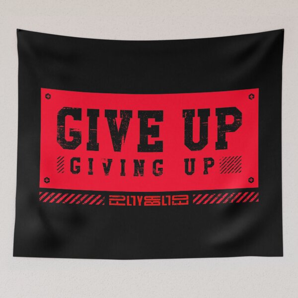 Item preview, GIVE UP GIVING UP   designed and sold by fullyballed.