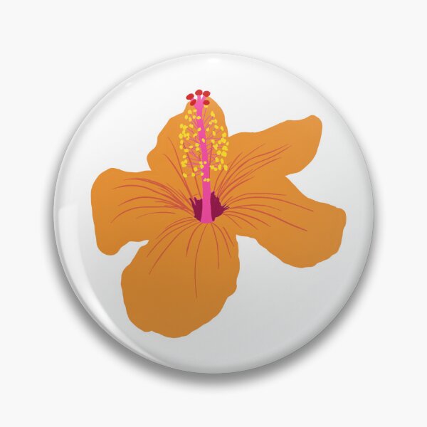 Item preview, Orange Hibiscus designed and sold by ayaminlove.