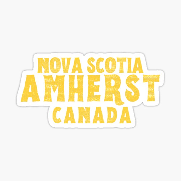 Item preview, Amherst Canada Nova Scotia designed and sold by CraftwithNadia.