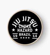 JIU JITSU - CHOKE HAZARD Clock