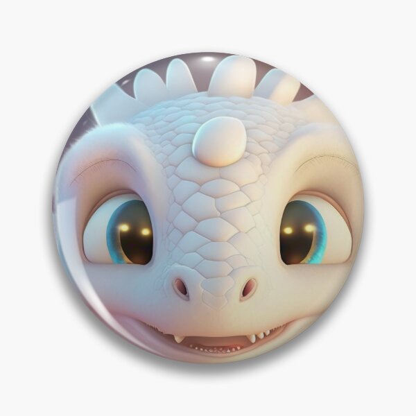 Item preview, White albino baby dragon  designed and sold by Tuko Designs.