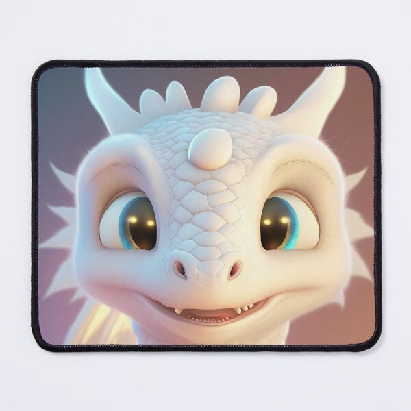 Item preview, White albino baby dragon  designed and sold by Tuko Designs.