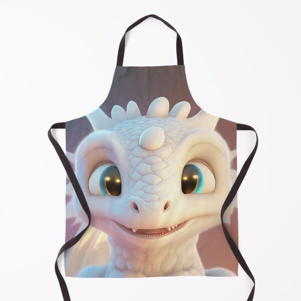 Item preview, White albino baby dragon designed and sold by Tuko Designs.