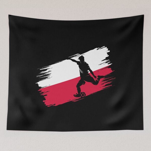 Item preview, Poland Flag Football Soccer Fan Jersey designed and sold by xtocky.