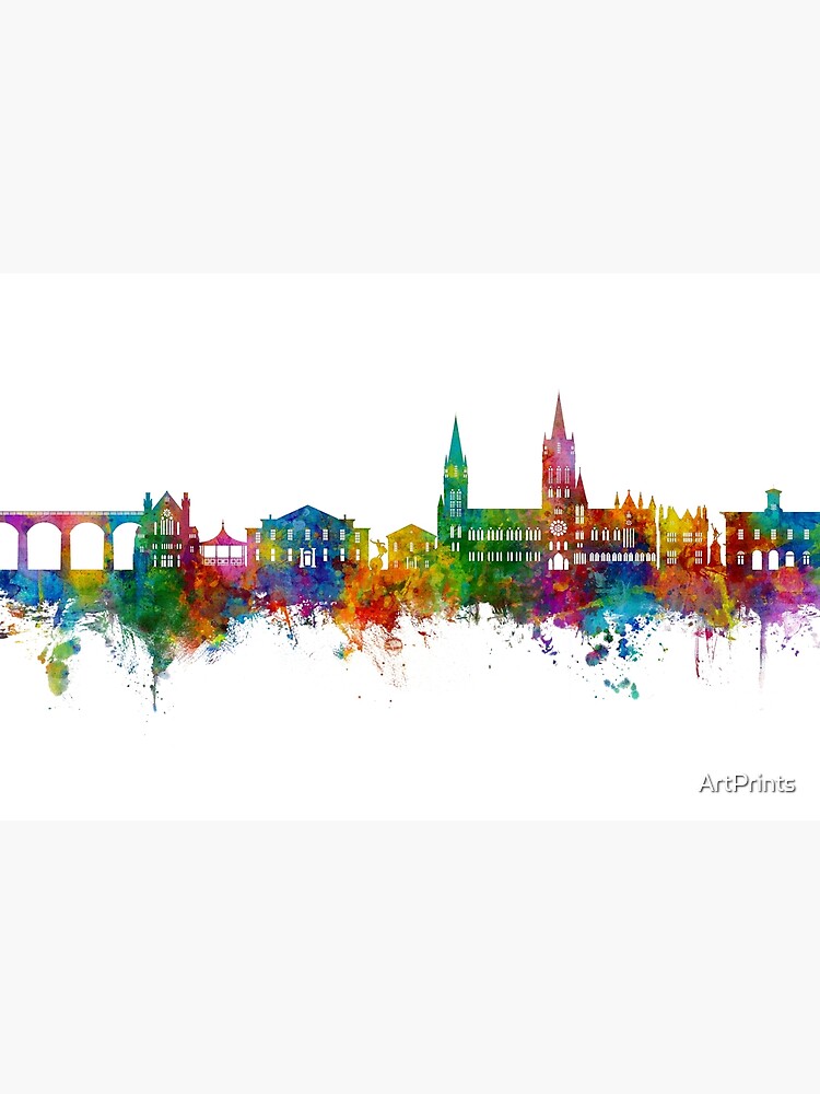 Truro England Skyline by ArtPrints
