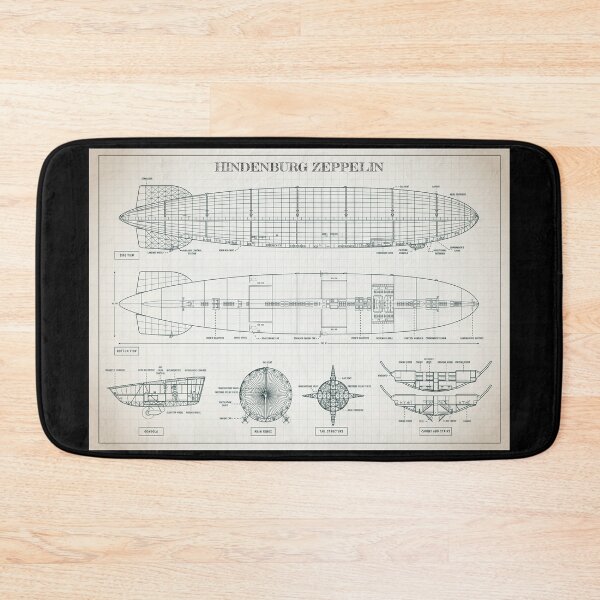 Item preview, Hindenburg Zeppelin (Light Ivory Version) designed and sold by BGALAXY.