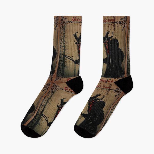 Item preview, Krampus Woodcut designed and sold by Imago-Mortis.