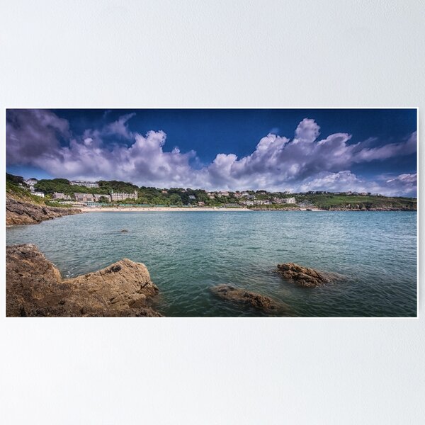 Item preview, Langland and Rotherslade bays designed and sold by Leighton Collins.
