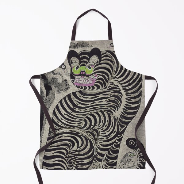 Item preview, Talismanic Tiger (20th century) Vintage Japanese designed and sold by BossyCatHome.