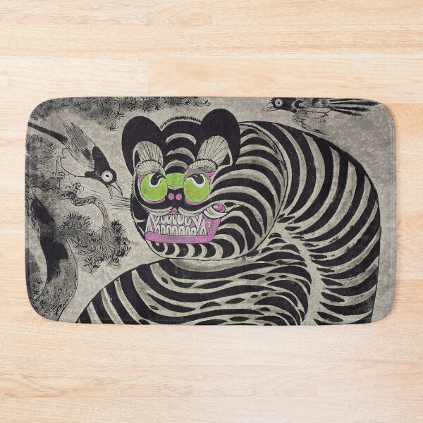 Item preview, Talismanic Tiger (20th century) Vintage Japanese designed and sold by BossyCatHome.