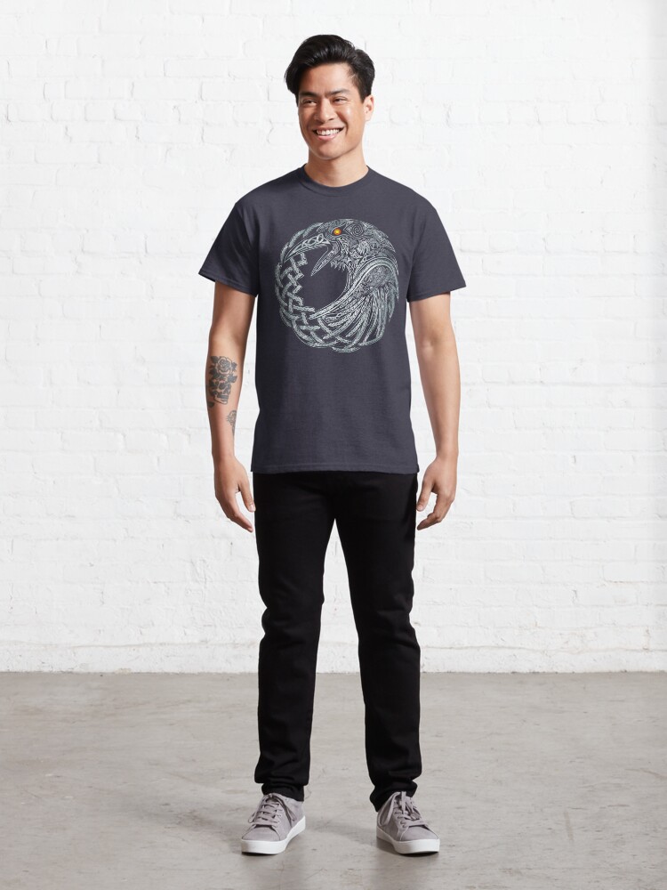 Alternate view of CELTIC RAVEN T-SHIRT Classic T-Shirt
