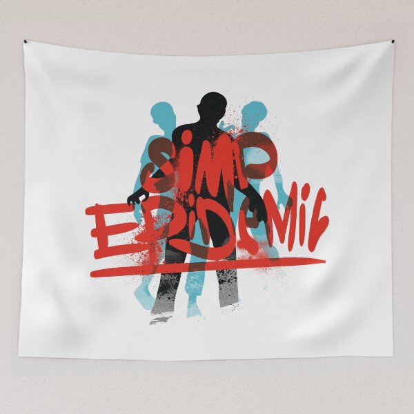 Item preview, Simp Epidemic, no simping, red pill, Stay Woke Kings designed and sold by StayWokeKings.