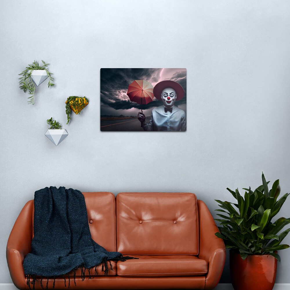 Excited For The Approaching Storm Metal Print