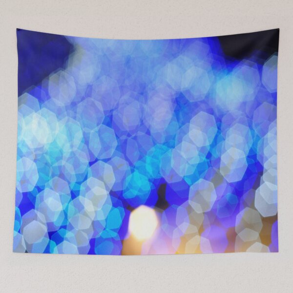 Item preview, Blue Christmas Lights  designed and sold by Julia McMullen.