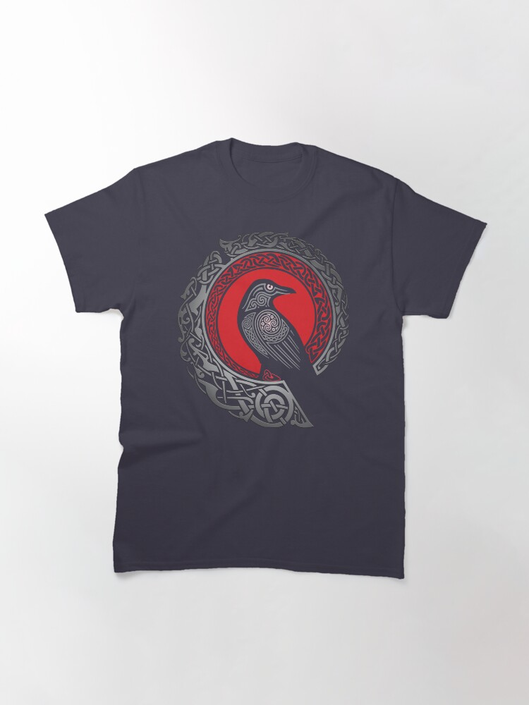 Alternate view of CELTIC RAVEN T-SHIRT Classic T-Shirt