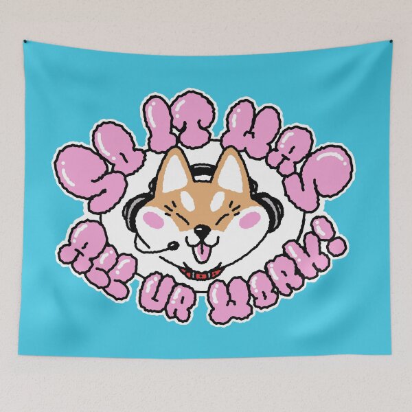 Item preview, Doggo Working - Tongue Out designed and sold by DemonigoteCamis.