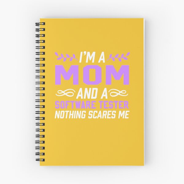 Item preview, I'm A Mom & Software Tester Nothing Scares Me designed and sold by AlwaysAwesome.