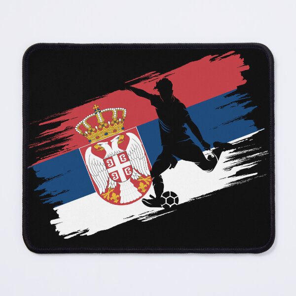Item preview, Serbia Flag Football Soccer Fan Jersey designed and sold by xtocky.