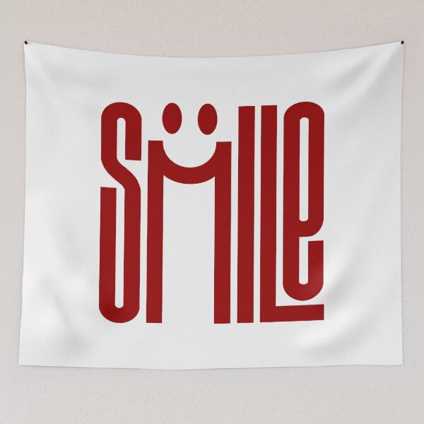 Item preview, Burgundy and White Smile designed and sold by Summer-Winter.