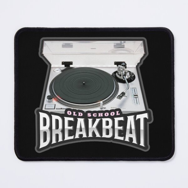 Item preview, BREAKBEAT Old School -  Turntable  designed and sold by Discothreadz.