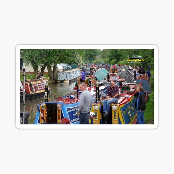 Historic boat rally at Braunston, June 2016 Sticker