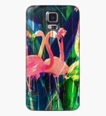 Flamingo Dance Case/Skin for Samsung Galaxy