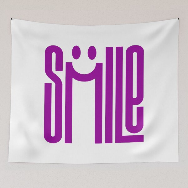 Item preview, Purple and White Smile designed and sold by Summer-Winter.