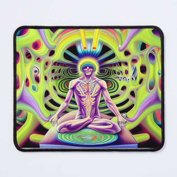 Item preview, Altered Meditative State (1) - Trippy Psychedelic Art designed and sold by TheThirdEye.