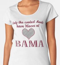 Camiseta premium de cuello ancho Sólo las tías más cool