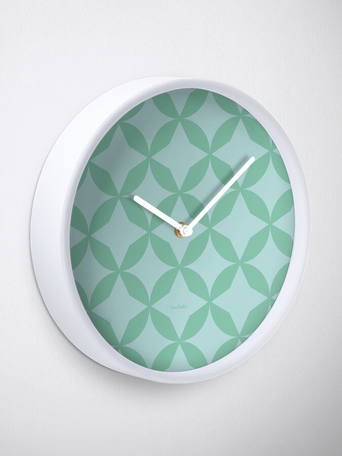 Imagen 1 de 4, Reloj con la obra Geometric Verde, diseñada y vendida por AnaidZahori.