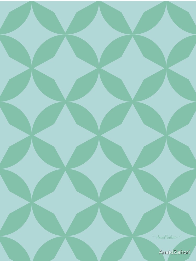 Imagen 5 de 5, Camiseta gráfica con la obra Geometric Verde, diseñada y vendida por AnaidZahori.