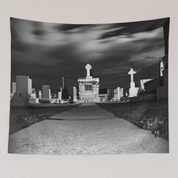 Item preview, in the graveyard at night designed and sold by Bakesales.