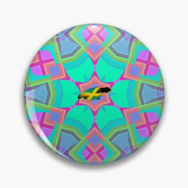 Item preview,  UNFORGETTABLE WEST INDIES CHRISTMAS SOUVENIRS - UNIQUE ABSTRACT CARIBBEAN GEOMETRIC PATTERN - GREATJAMAICAN VIBES FLAG INSPIRATION designed and sold by Ralek.