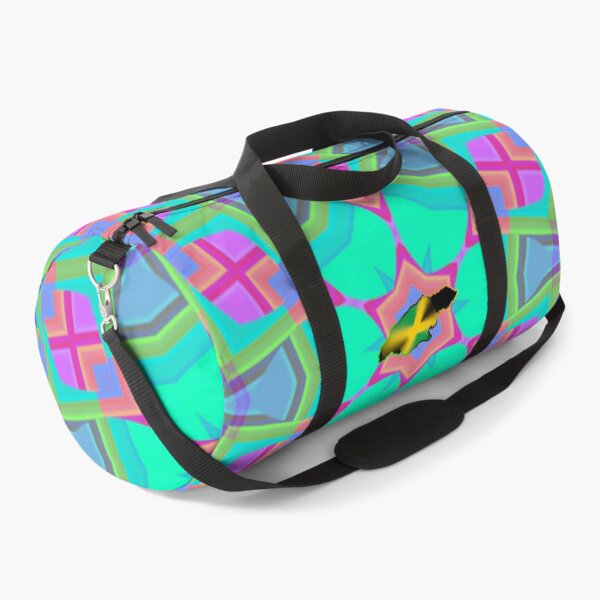 Item preview,  UNFORGETTABLE WEST INDIES CHRISTMAS SOUVENIRS - UNIQUE ABSTRACT CARIBBEAN GEOMETRIC PATTERN - GREATJAMAICAN VIBES FLAG INSPIRATION designed and sold by Ralek.
