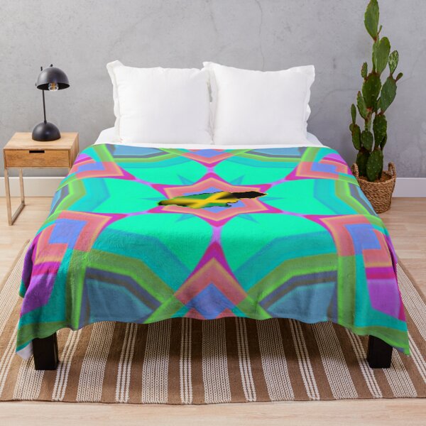 Item preview,  UNFORGETTABLE WEST INDIES CHRISTMAS SOUVENIRS - UNIQUE ABSTRACT CARIBBEAN GEOMETRIC PATTERN - GREATJAMAICAN VIBES FLAG INSPIRATION designed and sold by Ralek.