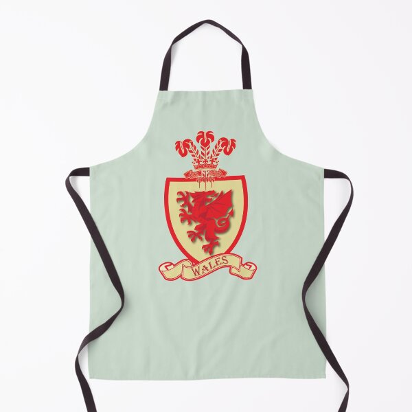 Item preview, Wales sporting badge with dragon and shield designed and sold by KoandZo.
