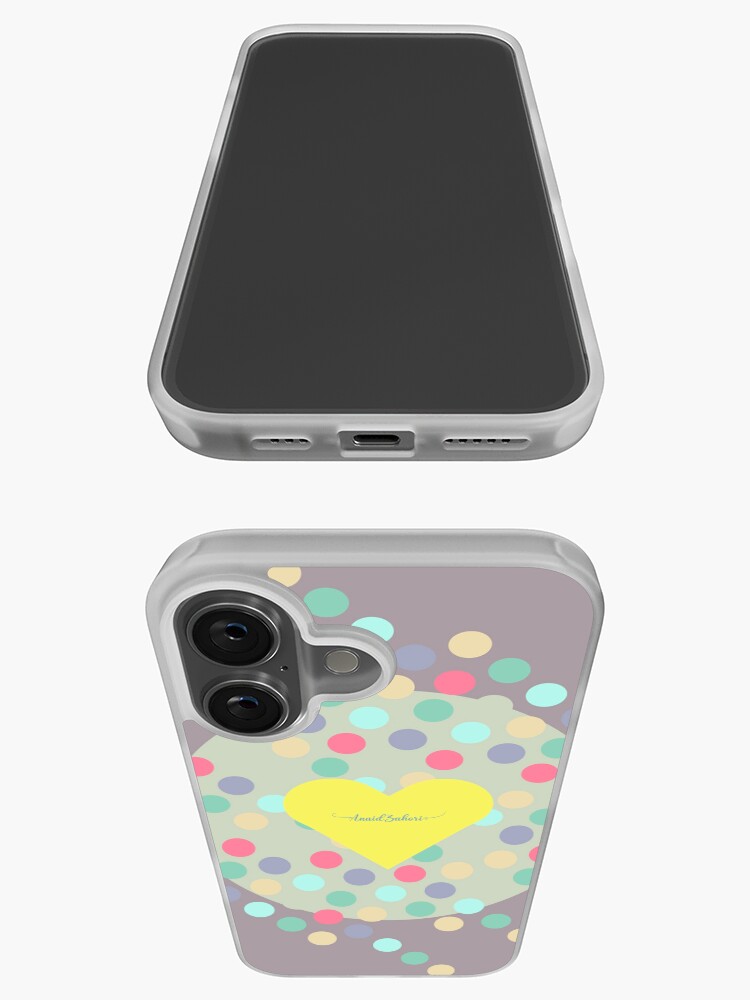 Imagen 3 de 5, Funda de iPhone con la obra Corazón en explosión, diseñada y vendida por AnaidZahori.
