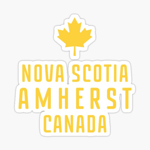 Item preview, Amherst Canada Nova Scotia designed and sold by CraftwithNadia.